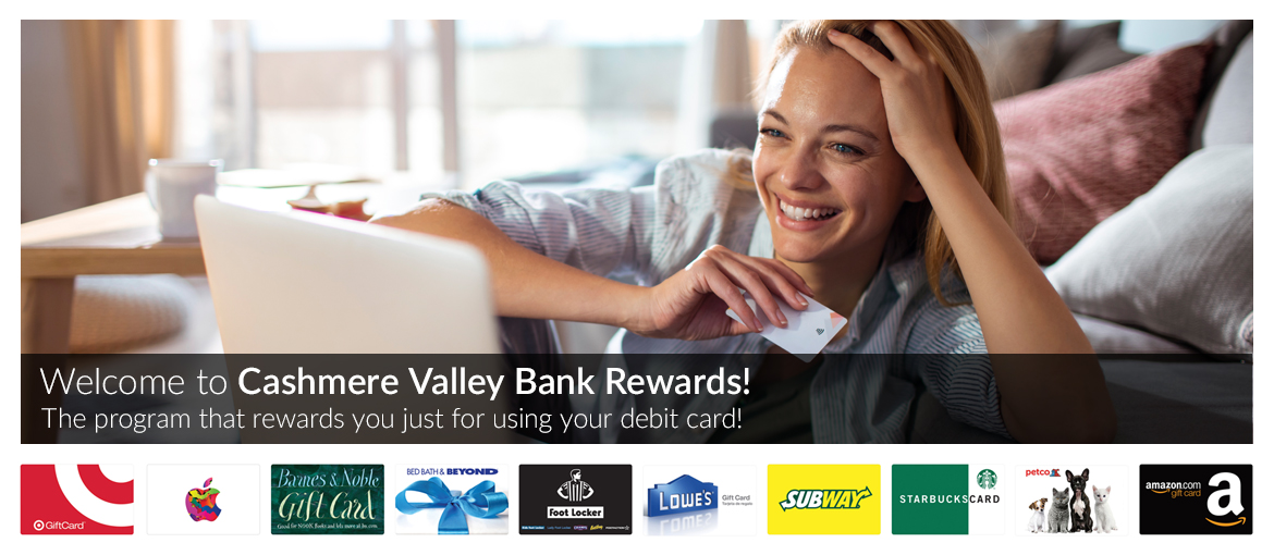 Thank you for using your debit card!  Redeeming your points is easy! Create an account today, browse the site and start redeeming your points for great gifts.